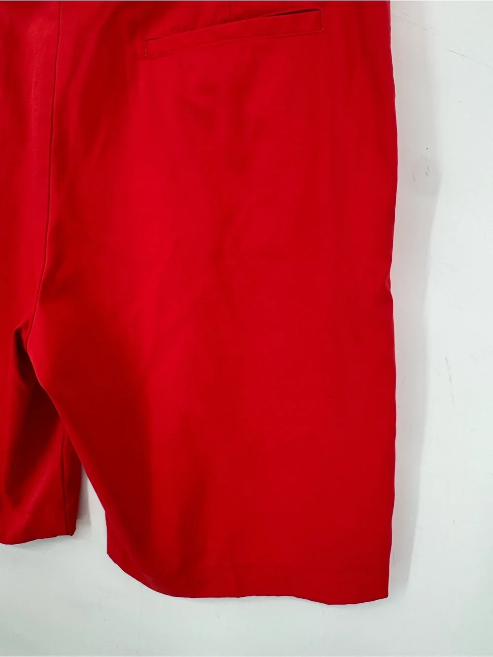 Nike Golf Men's Red Performance Wear Dri-Fit Activewear Sports Shorts Size 36
